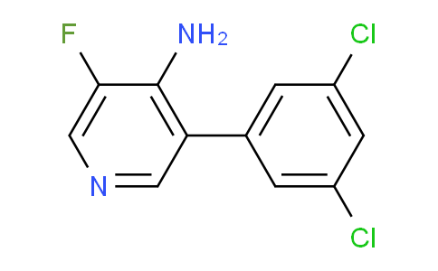 4-Amino-3-(3,5-dichlorophenyl)-5-fluoropyridine