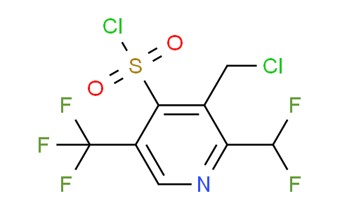 AM41950 | 1361808-62-9 | 3-(Chloromethyl)-2-(difluoromethyl)-5-(trifluoromethyl)pyridine-4-sulfonyl chloride