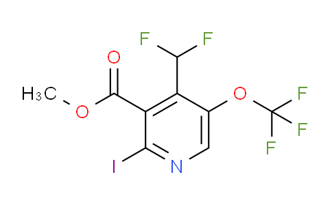 AM41955 | 1806185-80-7 | Methyl 4-(difluoromethyl)-2-iodo-5-(trifluoromethoxy)pyridine-3-carboxylate