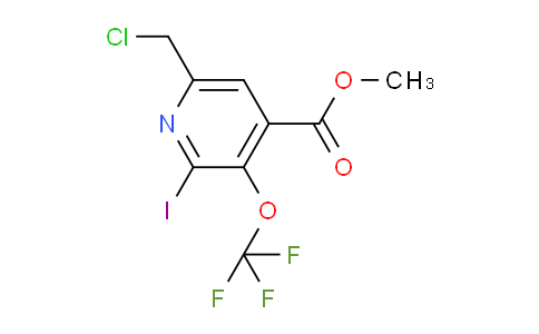 AM41957 | 1804838-43-4 | Methyl 6-(chloromethyl)-2-iodo-3-(trifluoromethoxy)pyridine-4-carboxylate