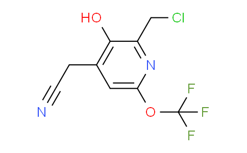 AM41966 | 1804480-52-1 | 2-(Chloromethyl)-3-hydroxy-6-(trifluoromethoxy)pyridine-4-acetonitrile