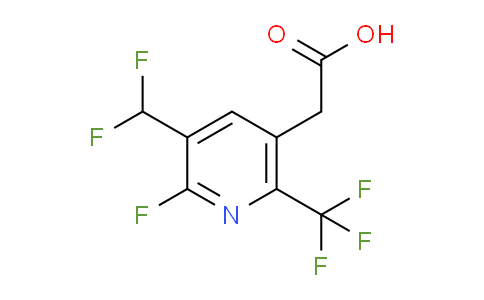 AM41967 | 1806934-30-4 | 3-(Difluoromethyl)-2-fluoro-6-(trifluoromethyl)pyridine-5-acetic acid