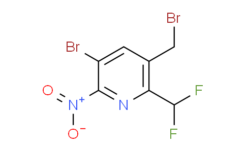 AM41973 | 1804966-18-4 | 3-Bromo-5-(bromomethyl)-6-(difluoromethyl)-2-nitropyridine