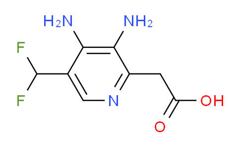 AM41986 | 1805039-62-6 | 3,4-Diamino-5-(difluoromethyl)pyridine-2-acetic acid