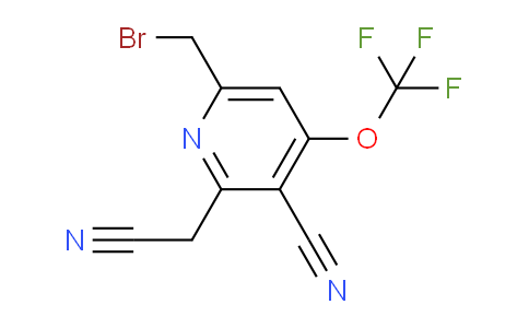 AM41993 | 1806260-79-6 | 6-(Bromomethyl)-3-cyano-4-(trifluoromethoxy)pyridine-2-acetonitrile