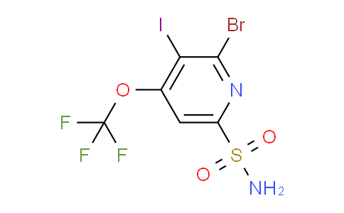 AM41997 | 1804564-60-0 | 2-Bromo-3-iodo-4-(trifluoromethoxy)pyridine-6-sulfonamide