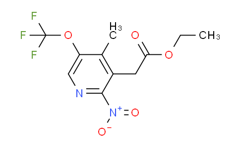 AM41998 | 1806759-04-5 | Ethyl 4-methyl-2-nitro-5-(trifluoromethoxy)pyridine-3-acetate