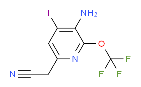 AM42002 | 1804592-64-0 | 3-Amino-4-iodo-2-(trifluoromethoxy)pyridine-6-acetonitrile