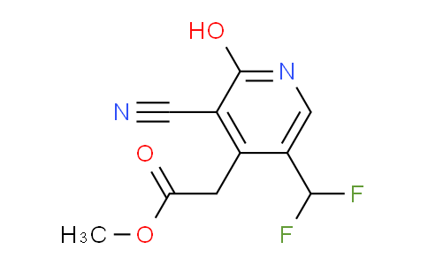 AM42004 | 1805384-06-8 | Methyl 3-cyano-5-(difluoromethyl)-2-hydroxypyridine-4-acetate