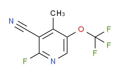 AM42006 | 1804789-14-7 | 3-Cyano-2-fluoro-4-methyl-5-(trifluoromethoxy)pyridine