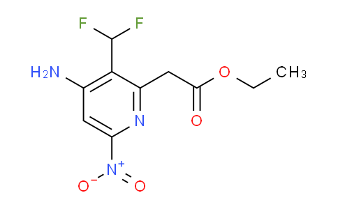 AM42008 | 1804720-27-1 | Ethyl 4-amino-3-(difluoromethyl)-6-nitropyridine-2-acetate