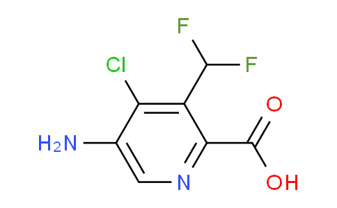 AM42014 | 1805329-53-6 | 5-Amino-4-chloro-3-(difluoromethyl)pyridine-2-carboxylic acid