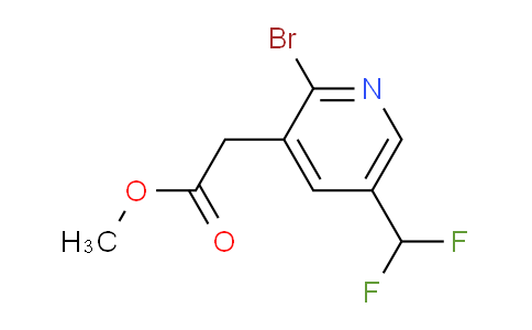 AM42015 | 1806017-88-8 | Methyl 2-bromo-5-(difluoromethyl)pyridine-3-acetate