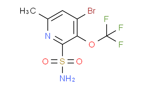 AM42017 | 1806142-25-5 | 4-Bromo-6-methyl-3-(trifluoromethoxy)pyridine-2-sulfonamide
