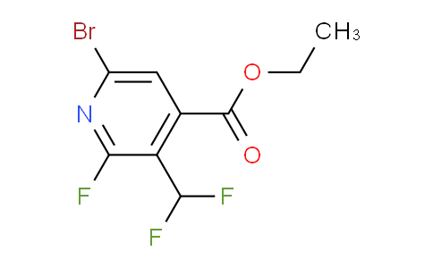 AM42027 | 1806827-54-2 | Ethyl 6-bromo-3-(difluoromethyl)-2-fluoropyridine-4-carboxylate