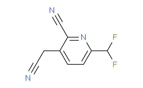 AM42028 | 1806031-76-4 | 2-Cyano-6-(difluoromethyl)pyridine-3-acetonitrile