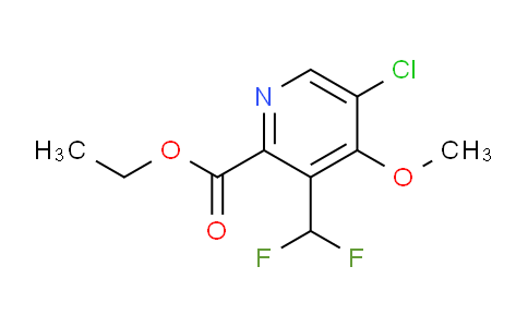 AM42037 | 1807086-12-9 | Ethyl 5-chloro-3-(difluoromethyl)-4-methoxypyridine-2-carboxylate