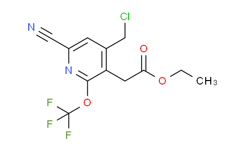 AM42041 | 1804346-71-1 | Ethyl 4-(chloromethyl)-6-cyano-2-(trifluoromethoxy)pyridine-3-acetate