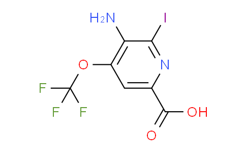AM42056 | 1805989-15-4 | 3-Amino-2-iodo-4-(trifluoromethoxy)pyridine-6-carboxylic acid