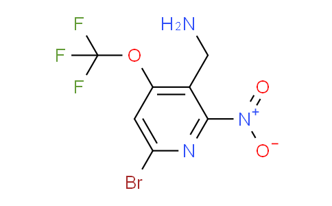 AM42060 | 1806090-17-4 | 3-(Aminomethyl)-6-bromo-2-nitro-4-(trifluoromethoxy)pyridine
