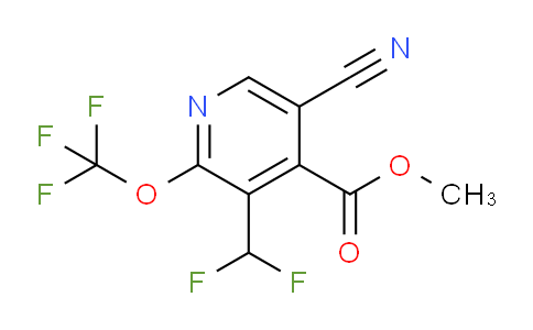 AM42061 | 1804311-54-3 | Methyl 5-cyano-3-(difluoromethyl)-2-(trifluoromethoxy)pyridine-4-carboxylate