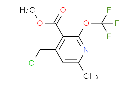 AM42081 | 1361875-79-7 | Methyl 4-(chloromethyl)-6-methyl-2-(trifluoromethoxy)pyridine-3-carboxylate