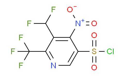 AM42091 | 1361847-09-7 | 3-(Difluoromethyl)-4-nitro-2-(trifluoromethyl)pyridine-5-sulfonyl chloride