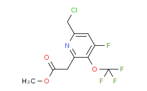 AM42092 | 1804760-54-0 | Methyl 6-(chloromethyl)-4-fluoro-3-(trifluoromethoxy)pyridine-2-acetate