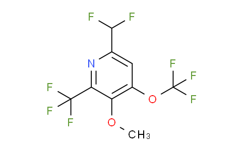 AM42093 | 1805098-88-7 | 6-(Difluoromethyl)-3-methoxy-4-(trifluoromethoxy)-2-(trifluoromethyl)pyridine