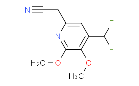 AM42094 | 1805285-61-3 | 4-(Difluoromethyl)-2,3-dimethoxypyridine-6-acetonitrile