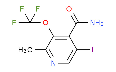5-Iodo-2-methyl-3-(trifluoromethoxy)pyridine-4-carboxamide