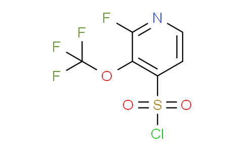 2-Fluoro-3-(trifluoromethoxy)pyridine-4-sulfonyl chloride