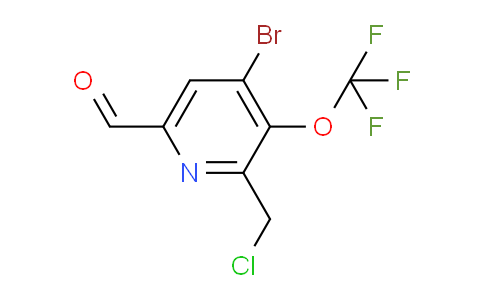 AM42114 | 1804655-53-5 | 4-Bromo-2-(chloromethyl)-3-(trifluoromethoxy)pyridine-6-carboxaldehyde