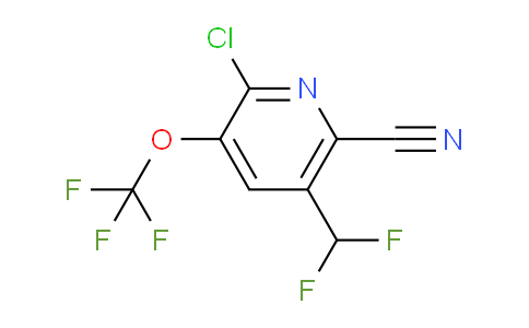 AM42119 | 1803682-34-9 | 2-Chloro-6-cyano-5-(difluoromethyl)-3-(trifluoromethoxy)pyridine