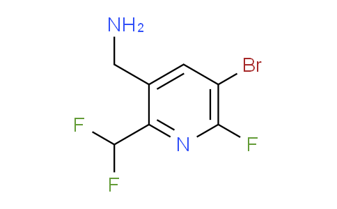 AM42124 | 1806994-49-9 | 3-(Aminomethyl)-5-bromo-2-(difluoromethyl)-6-fluoropyridine