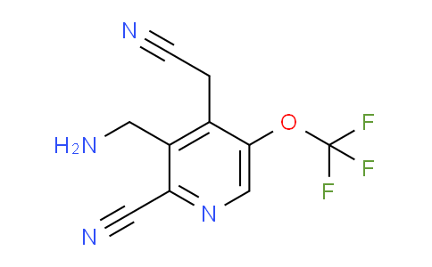 AM42132 | 1803625-34-4 | 3-(Aminomethyl)-2-cyano-5-(trifluoromethoxy)pyridine-4-acetonitrile