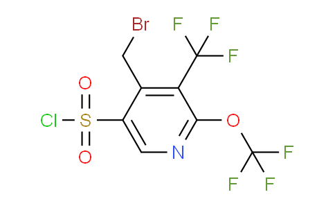 AM42135 | 1805306-49-3 | 4-(Bromomethyl)-2-(trifluoromethoxy)-3-(trifluoromethyl)pyridine-5-sulfonyl chloride