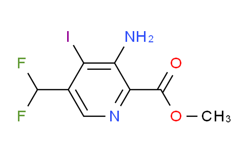 AM42137 | 1805366-68-0 | Methyl 3-amino-5-(difluoromethyl)-4-iodopyridine-2-carboxylate