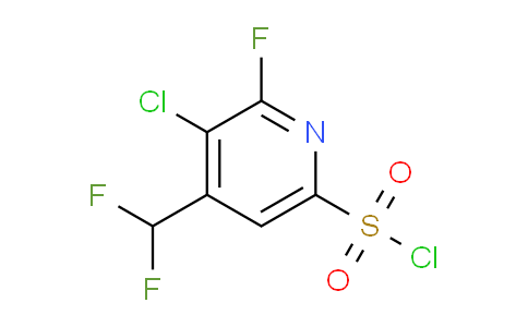 AM42156 | 1805377-01-8 | 3-Chloro-4-(difluoromethyl)-2-fluoropyridine-6-sulfonyl chloride