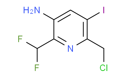 AM42158 | 1805014-78-1 | 3-Amino-6-(chloromethyl)-2-(difluoromethyl)-5-iodopyridine