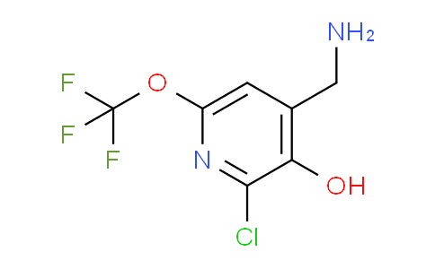 4-(Aminomethyl)-2-chloro-3-hydroxy-6-(trifluoromethoxy)pyridine