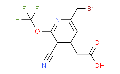 AM42164 | 1804678-57-6 | 6-(Bromomethyl)-3-cyano-2-(trifluoromethoxy)pyridine-4-acetic acid