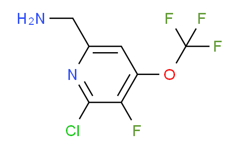 6-(Aminomethyl)-2-chloro-3-fluoro-4-(trifluoromethoxy)pyridine