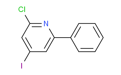 2-Chloro-4-iodo-6-phenylpyridine