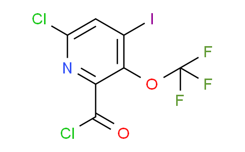 6-Chloro-4-iodo-3-(trifluoromethoxy)pyridine-2-carbonyl chloride