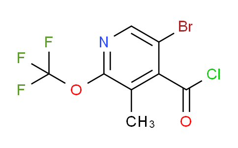 AM42190 | 1804002-27-4 | 5-Bromo-3-methyl-2-(trifluoromethoxy)pyridine-4-carbonyl chloride