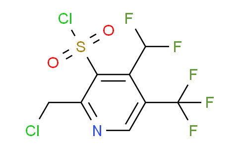 AM42192 | 1361748-02-8 | 2-(Chloromethyl)-4-(difluoromethyl)-5-(trifluoromethyl)pyridine-3-sulfonyl chloride