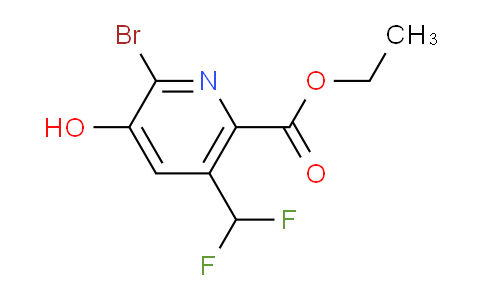 AM42197 | 1806858-19-4 | Ethyl 2-bromo-5-(difluoromethyl)-3-hydroxypyridine-6-carboxylate