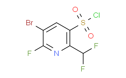 AM42203 | 1805369-84-9 | 3-Bromo-6-(difluoromethyl)-2-fluoropyridine-5-sulfonyl chloride