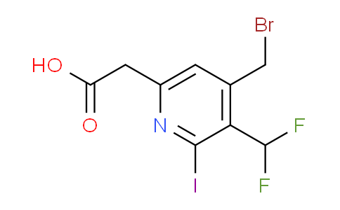 AM42209 | 1805459-53-3 | 4-(Bromomethyl)-3-(difluoromethyl)-2-iodopyridine-6-acetic acid